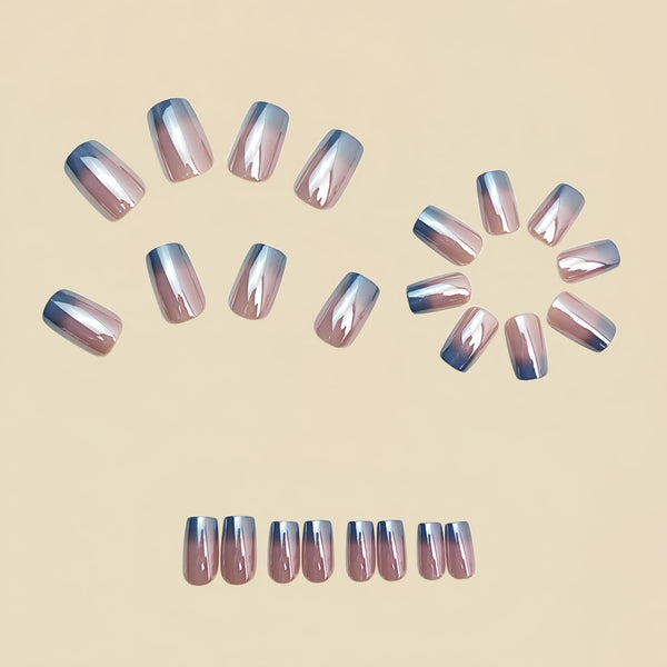 12 Sizes-24 Pcs Press On Nails Y977