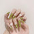 12 Sizes-24 Pcs Press On Nails JP1205