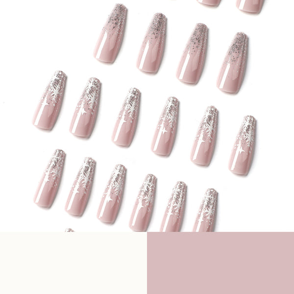 12 Sizes-24 Pcs Press On Nails JP1903