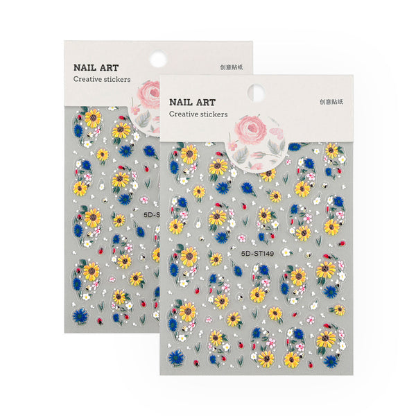 5D Nail Art Sticker 5DST149