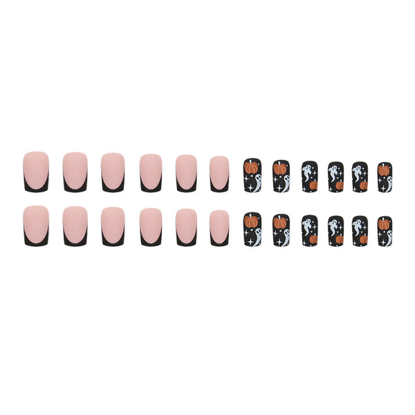 12 Sizes-24 Pcs Press On Nails W1032