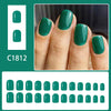 12 Sizes-24 Pcs Press On Nails C1812