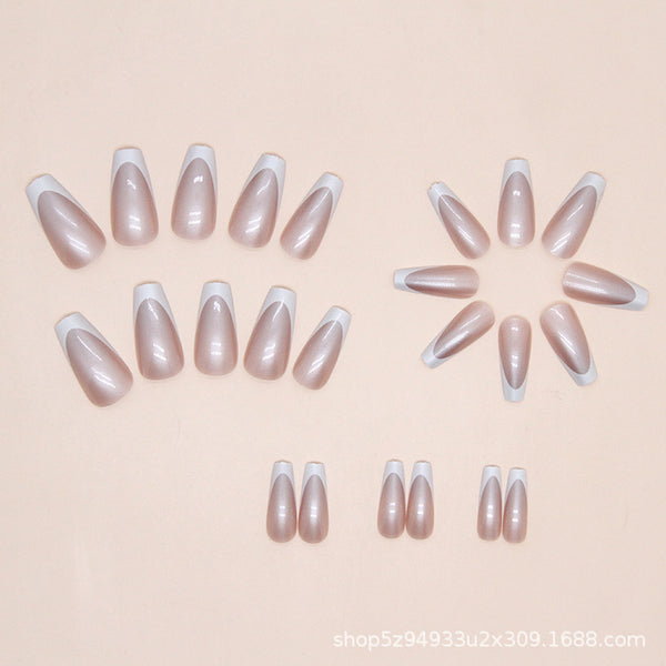 12 Sizes-24 Pcs Press On Nails W1486