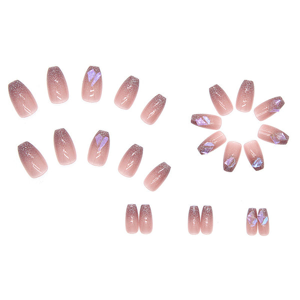 12 Sizes-24 Pcs Press On Nails Z344