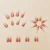 12 Sizes-24 Pcs Press On Nails Y122