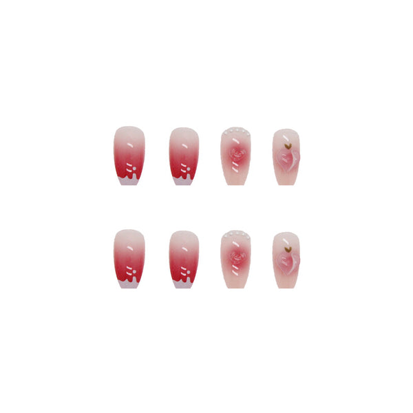 12 Sizes-24 Pcs Press On Nails Z305