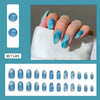 12 Sizes-24 Pcs Press On Nails W1549