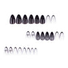12 Sizes-24 Pcs Press On Nails JP4196