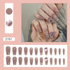 12 Sizes-24 Pcs Press On Nails Z787