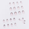 12 Sizes-24 Pcs Press On Nails JP1051