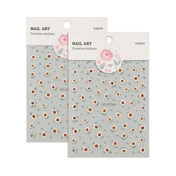 5D Nail Art Sticker 5DST188