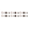 12 Sizes-24 Pcs Press On Nails MY140