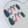 30 Pcs Press On Nails W2099