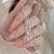 12 Sizes-24 Pcs Press On Nails Z658
