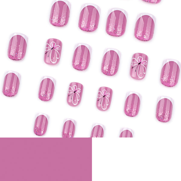 12 Sizes-24 Pcs Press On Nails JP3830