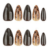 12 Sizes-24 Pcs Press On Nails JP4084