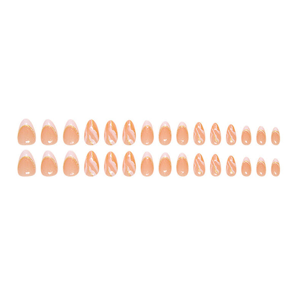 30 Pcs Press On Nails W1721