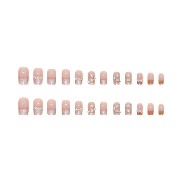 12 Sizes-24 PcsPress On Nails MY017