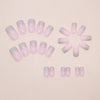 12 Sizes-24 Pcs Press On Nails W2183