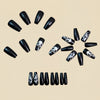 12 Sizes-24 Pcs Press On Nails Y1478