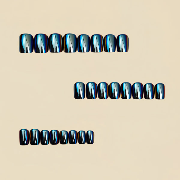 12 Sizes-24 Pcs Press On Nails Y1657