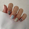 12 Sizes-24 Pcs Press On Nails W1350