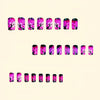 12 Sizes-24 Pcs Press On Nails Q739