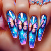 12 Sizes-24 Pcs Press On Nails Y555