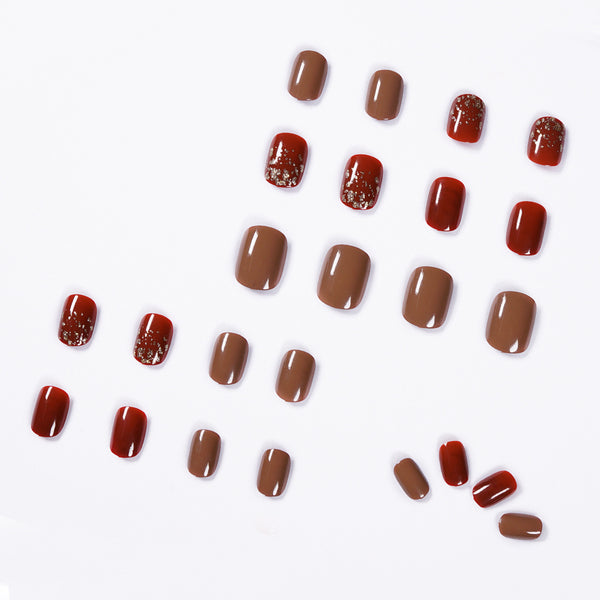 12 Sizes-24 Pcs Press On Nails JP1005