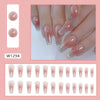 12 Sizes-24 Pcs Press On Nails W1294