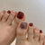 12 Sizes-24 Pcs Press On Nails F043