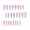 12 Sizes-24 Pcs Press On Nails JP1735