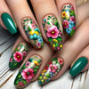12 Sizes-24 Pcs Press On Nails Y615