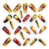 12 Sizes-24 Pcs Press On Nails Y1419