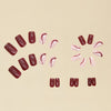12 Sizes-24 Pcs Press On Nails Y053