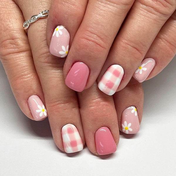 12 Sizes-24 Pcs Press On Nails JP3899