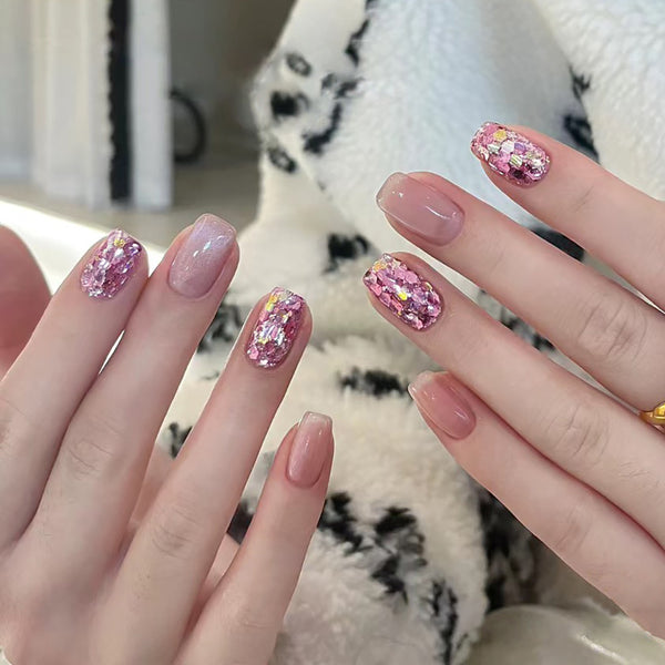 12 Sizes-24 Pcs Press On Nails nail-accessory