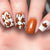 12 Sizes-24 Pcs Press On Nails C1078