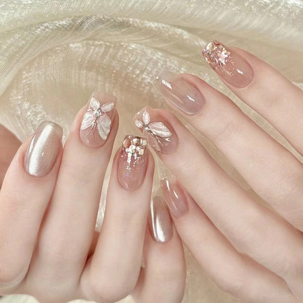 12 Sizes-24 Pcs Press On Nails nail-accessory