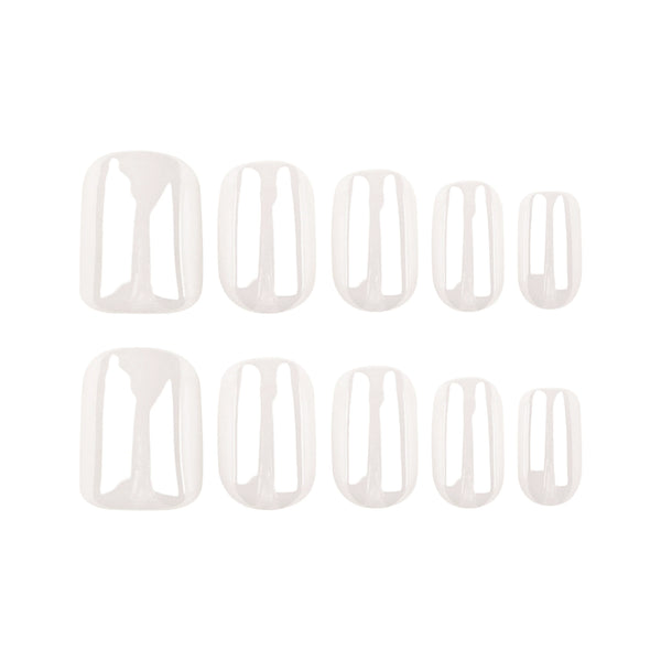 12 Sizes-24 Pcs Press On Nails JP3243