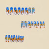 12 Sizes-24 Pcs Press On Nails Y1875