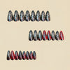 12 Sizes-24 Pcs Press On Nails Y1734
