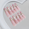 12 Sizes-24 Pcs Press On Nails Z1240