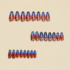 12 Sizes-24 Pcs Press On Nails Y963