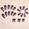 12 Sizes-24 Pcs Press On Nails W1458