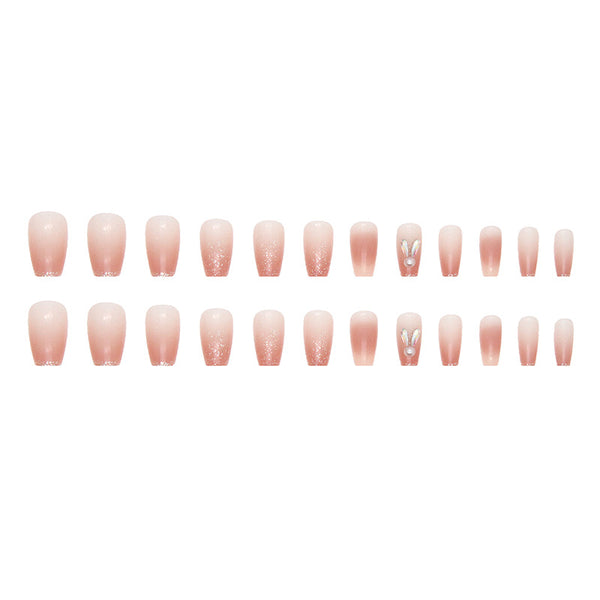 12 Sizes-24 Pcs Press On Nails Z575