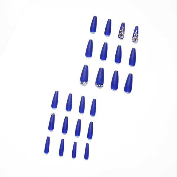12 Sizes-24 Pcs Press On Nails JP1329