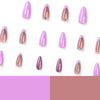 12 Sizes-24 Pcs Press On Nails JP2730