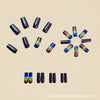 12 Sizes-24 Pcs Press On Nails Y676