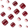 12 Sizes-24 Pcs Press On Nails JP4248
